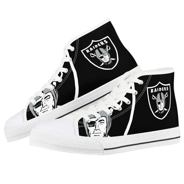 1 Pairs Custom American Football Team Sneakers Women Men High-top Canvas Girls Quality Fabric Outside Travel Canvas Shoes