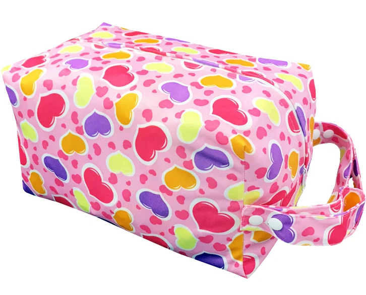 1pc Wet Dry Bag With Two Zippered Baby Diaper Bag Nappy Bag Waterproof MW 