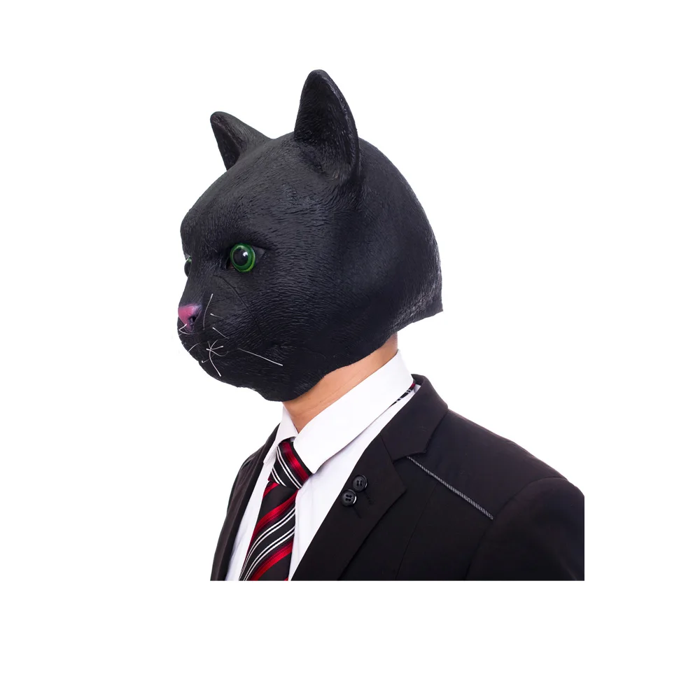 Molezu New Hot Halloween Party Full Head Latex Animal Black Cat Masks  Christmas Celebrity Latex Mask For Theme Party - Buy 2019 Hot Female Animal  Realistic Latex Mask,Halloween Man Latex Party ...