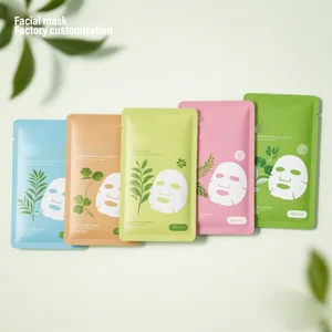 OEM Private Label Custom Korean Skincare Products Travel Size Moisturizing Bio-Collagen Facial Mask Real Deep Face Mask Sheet