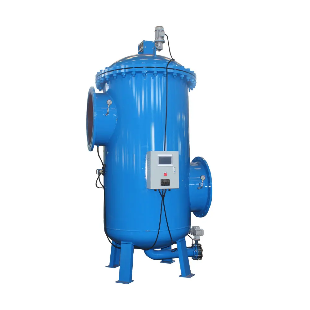 200m3/hour 8'' Automatic Backwash/backflush Water Filter With 100 Micron Stainless Steel Filtration Cartridges