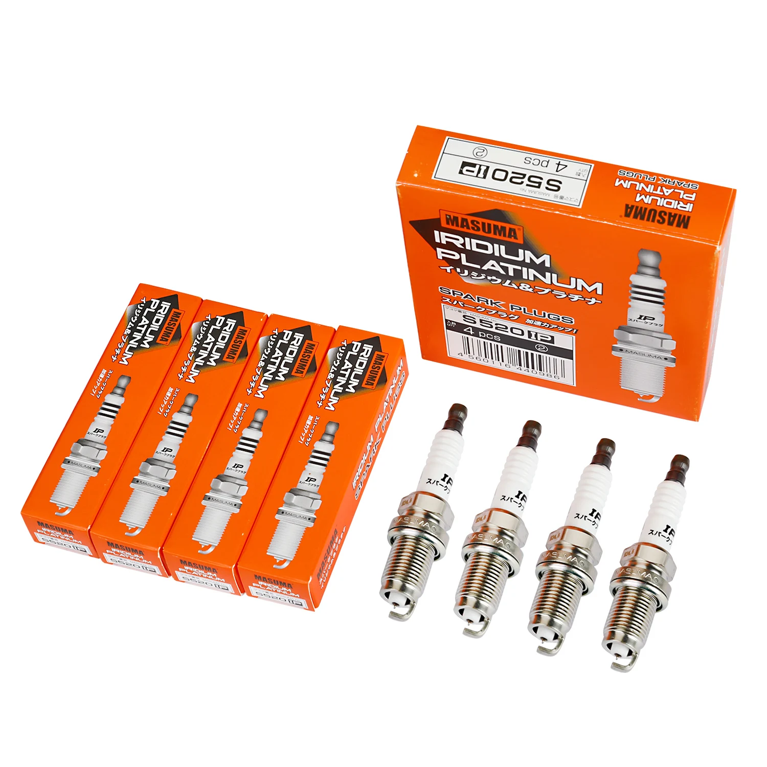 その他 Megu3 Masuma S520IP Spark Plug - Reliable Performance for Honda
