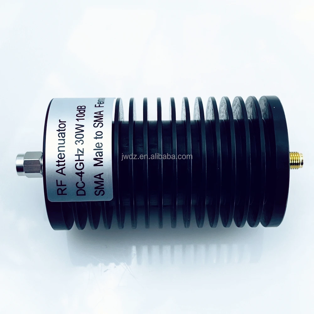 RF SMA coaxial fixed attenuator DC to 3GHz/4GHz,25W 1db.2db.3db.5db.6db.10db.20db.30db.40db.50db Attenuator