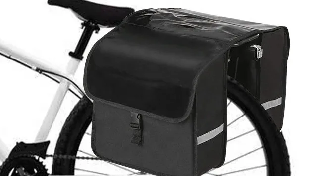 25-60L Bicycle Rear Rack Single-Side Bags Waterproof Reflective