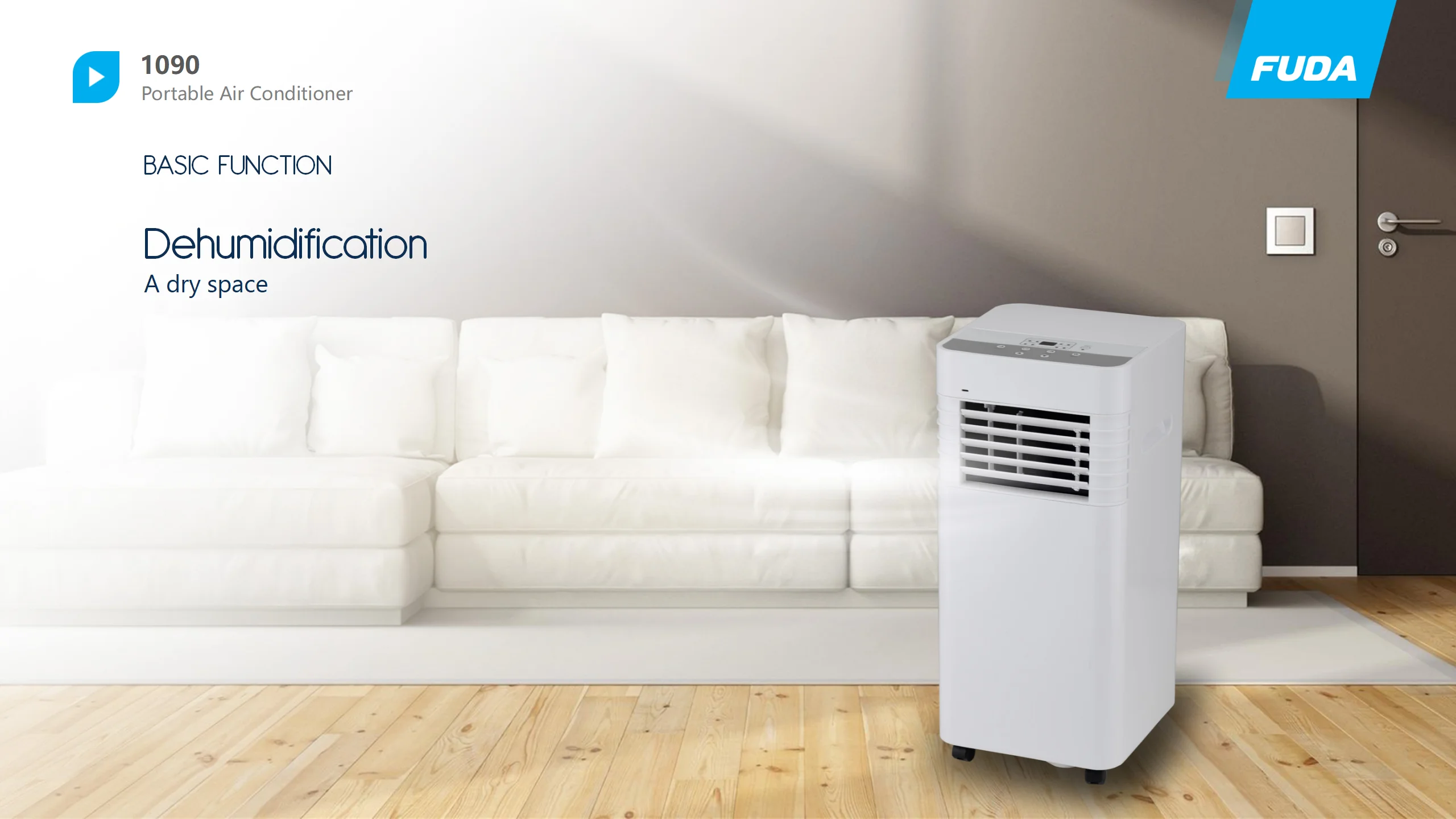 Mini Portable Air Conditioner 450w Low Power Consumption 45db Low Noise