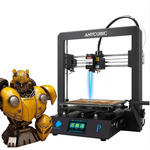 Anycubic Mega Pro Dropshipping 3D Printer Removable Dual Extruders FDM and Laser 3D Printer