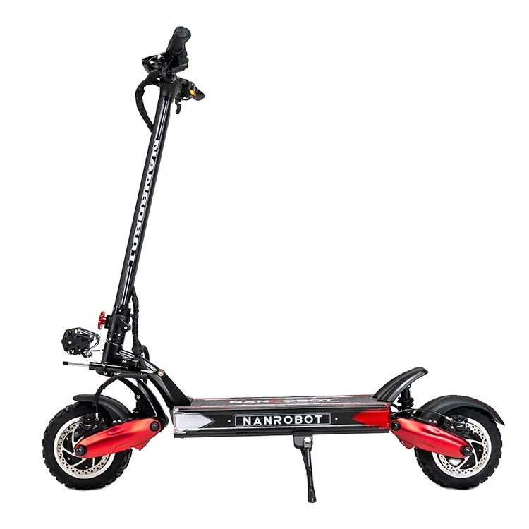 Adult Foldable Fast Speed Motor Electric Scooter Generator High Quality Electric Scooterx2 Nanrobot LS7+ 60v Black Electronic Ce