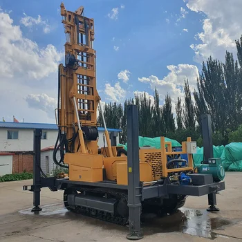 hengwang sale crawler drilling machine 200m to 1000m depth deep water well drilling rig