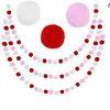 Strawberry Mousse (red  pink  white)