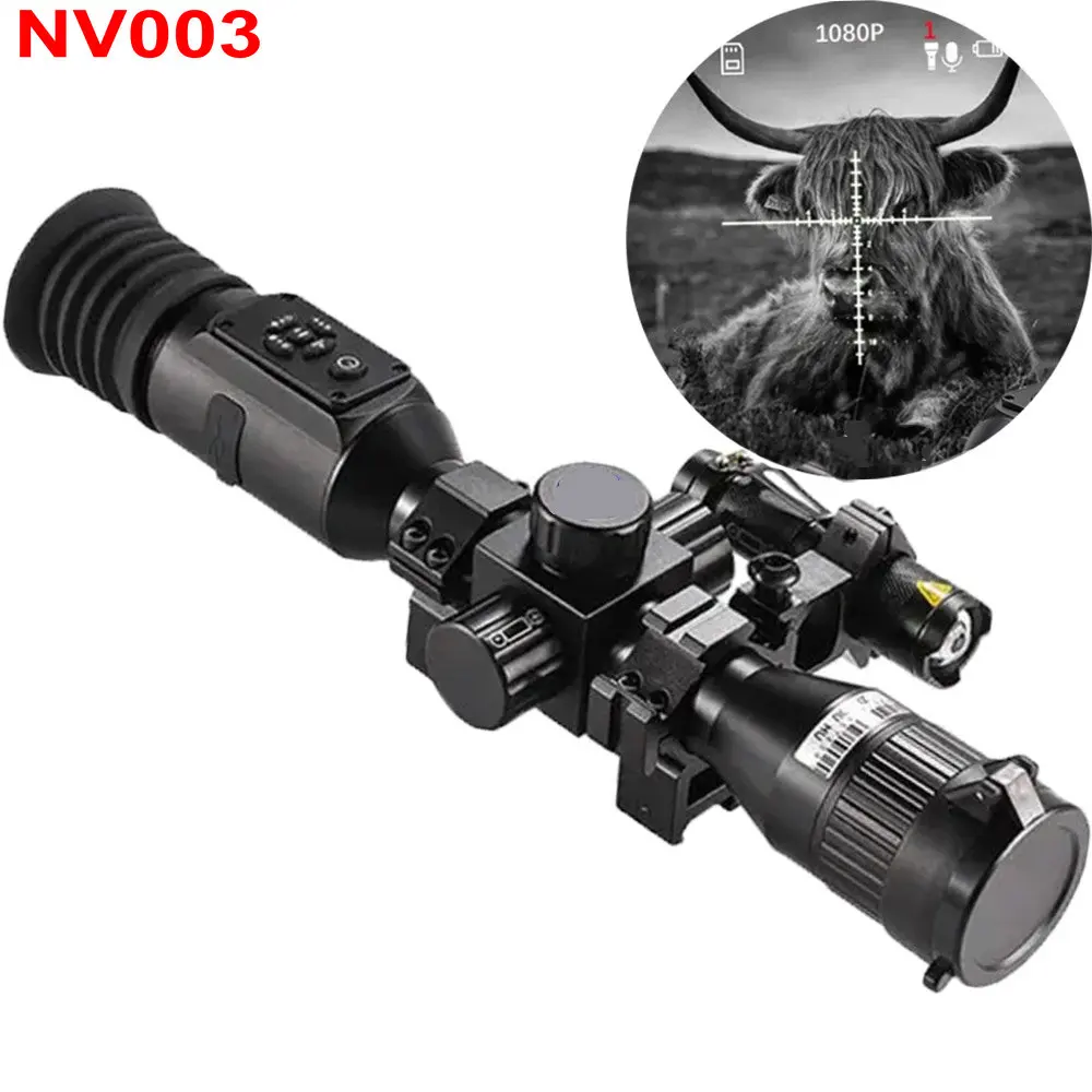 NV003 2-8X 850nm IR NV Night Vision Scope - HD Digital Tactical Camera