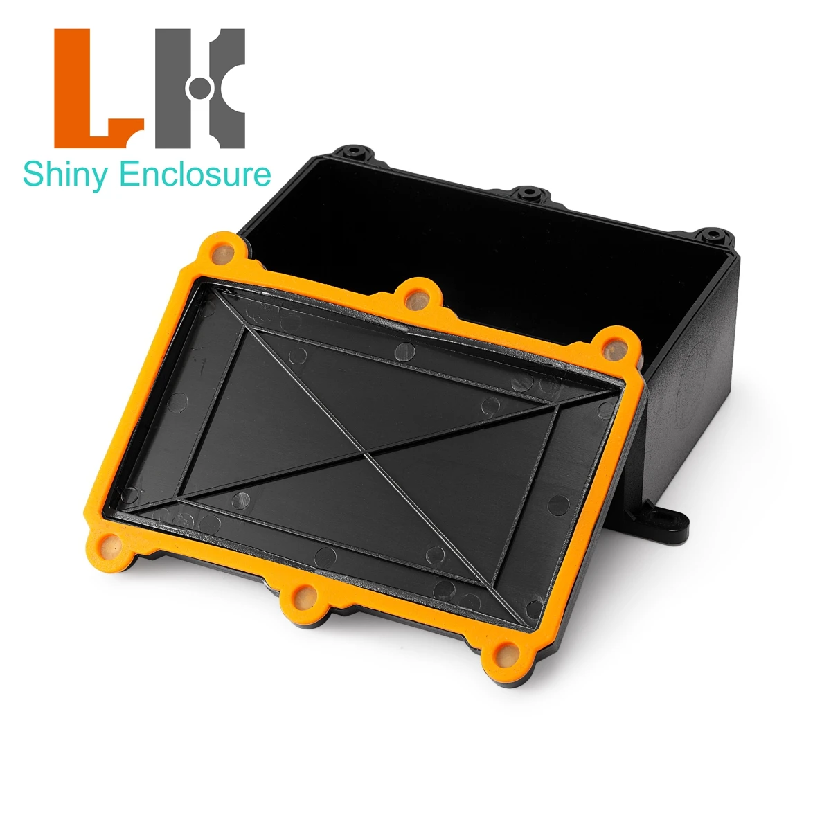 140x85x56mm Black Plastic Box - IP68 Waterproof Junction Box