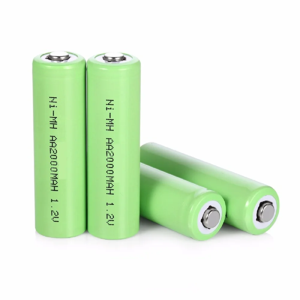 thumbnail image 2 of PKCELL 6-Pack Rechargeable AA Batteries – 1.2V 1200mAh Ni-MH For Solar Lights 2 of 4