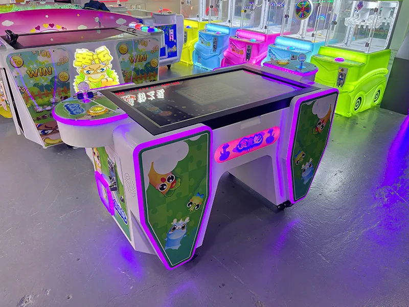 Small Coin-Operated Snake Puzzle Video Game Machine English Language Entertainment Equipment for Fun & Challenge Gift