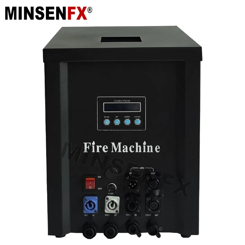 MINSENFX Waterproof 8M Height Fire Flame Machine DMX
