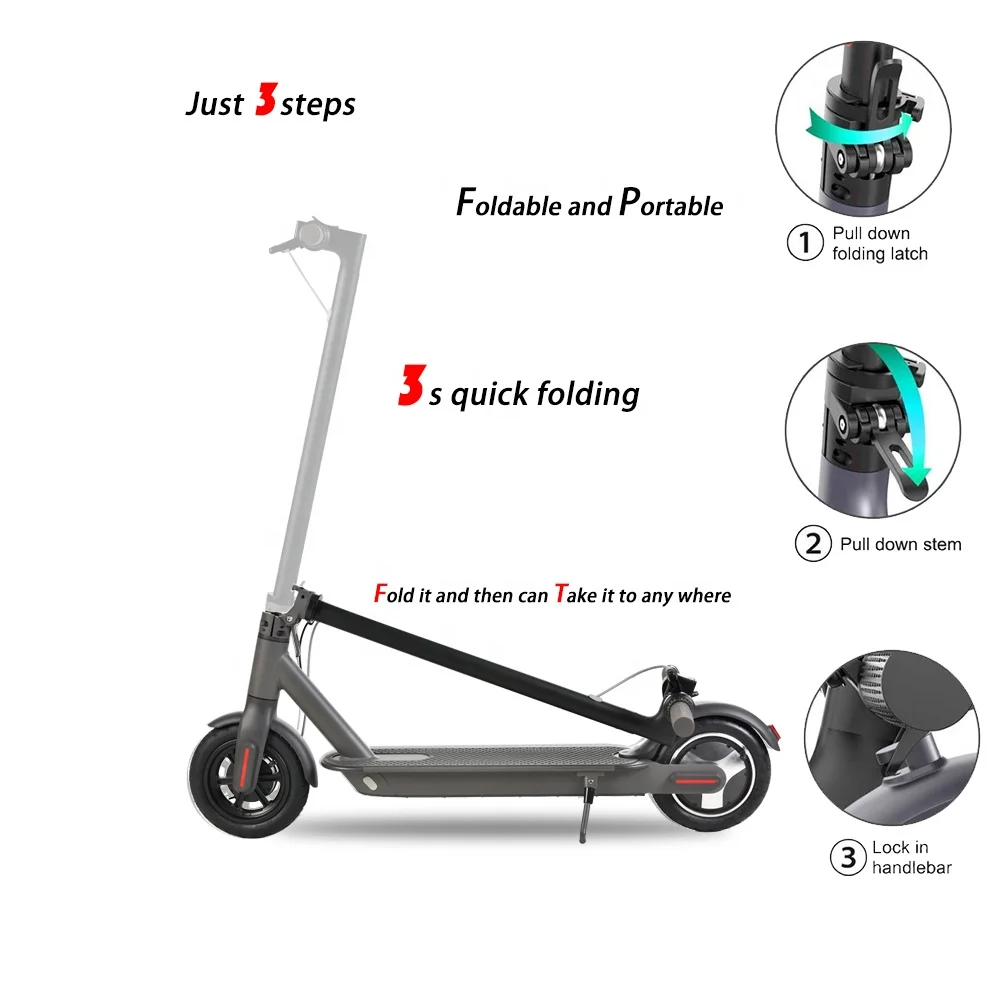 
Factory Price two wheels tube app inner 36v 250w origin mi 1s pro2 m365 8.5 inch foldable adult electric scooter 