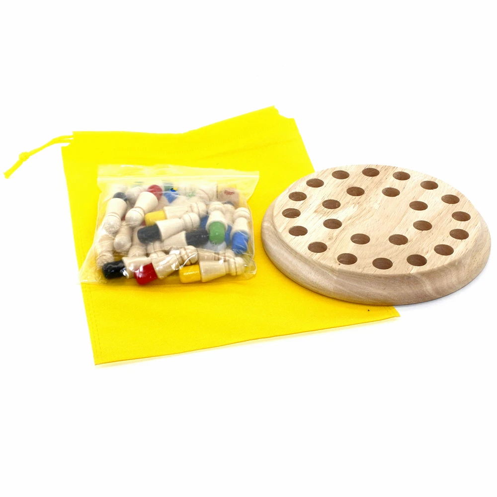 Настольная игра CHRT с забавными блоками игрушка для взаимодействия родителей и детей деревянная палочка запоминания набор шахматных палочек мальчиков девочек от 3 до