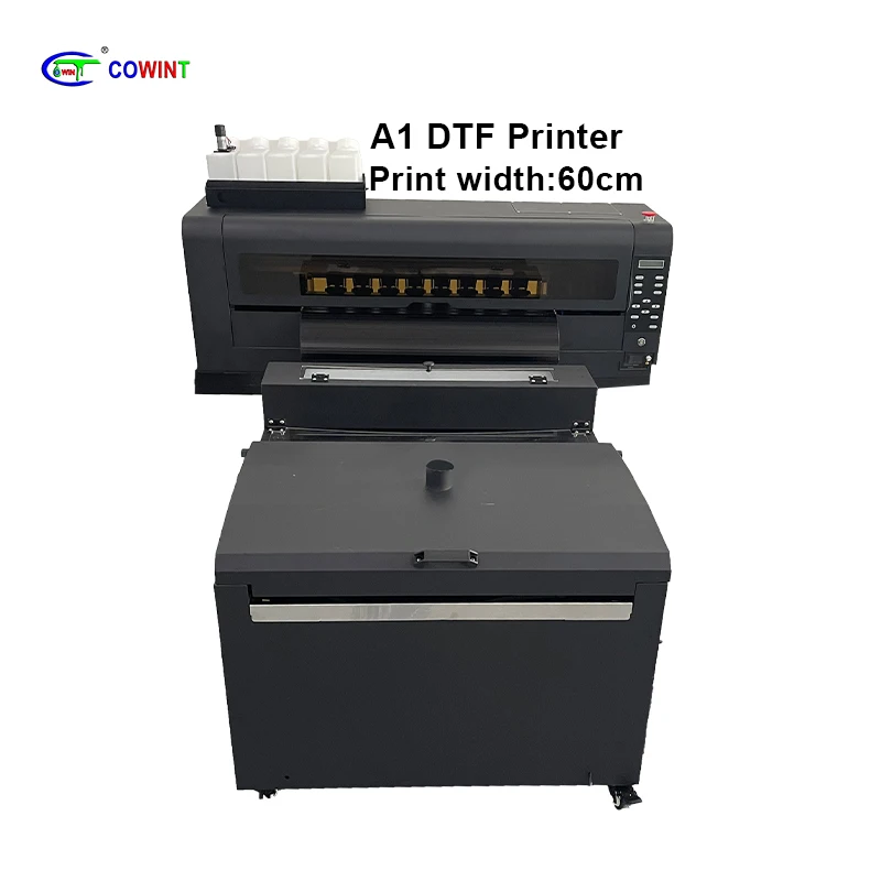 Cowint 2023 Новый Стиль a1 60 см все в одном xp600 струйный принтер для переноса дтф с порошковой встряхиванием и