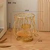 Golden Coffee Cup Fruit Basket