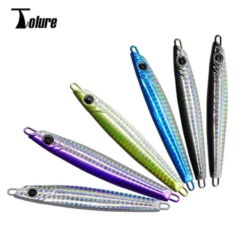 Iron Plate Lead Fish Lure 60 80g Long-Distance Cast Spanish Mackerel Bait Sea Fishing Bass Artificial Biomimetic Fishing – Lure – view 3