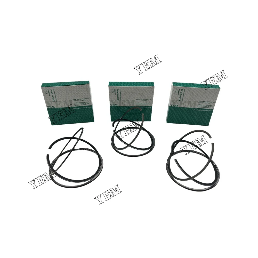 Parts for Yanmar 4TNE98 4TNE98T Ring 129907-22050 Piston Rings Piston Rings Set Agricultural Machinery Spare Parts