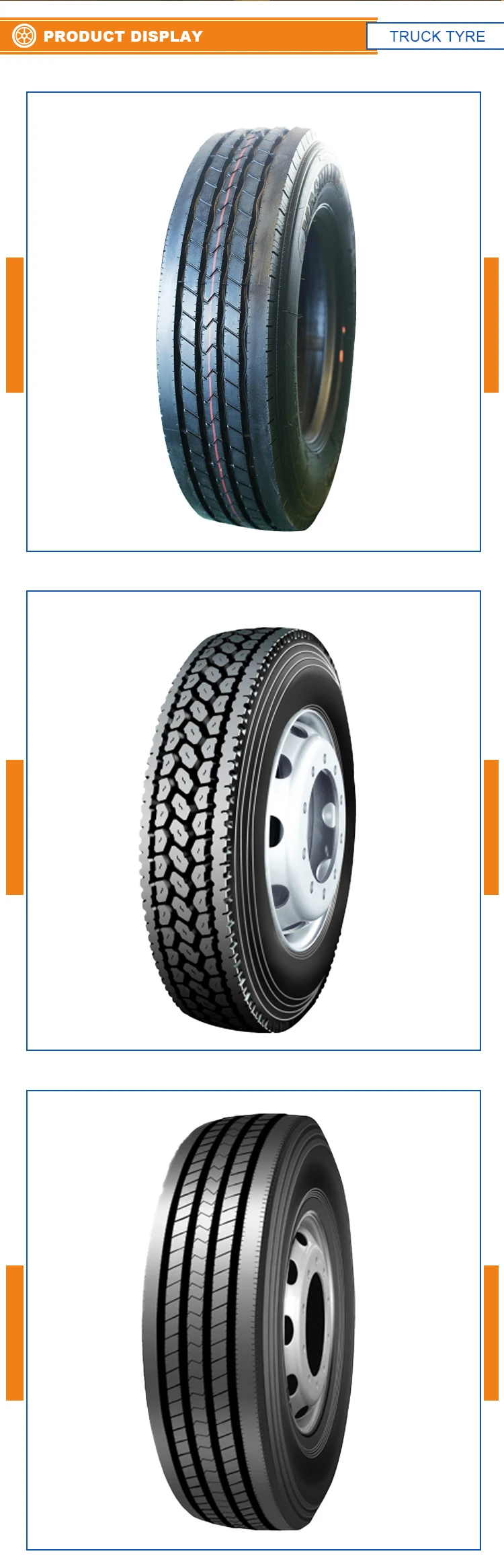 295/75r22.5 Commercial Trailer Truck Tire 295 80 22.5 Double Coin