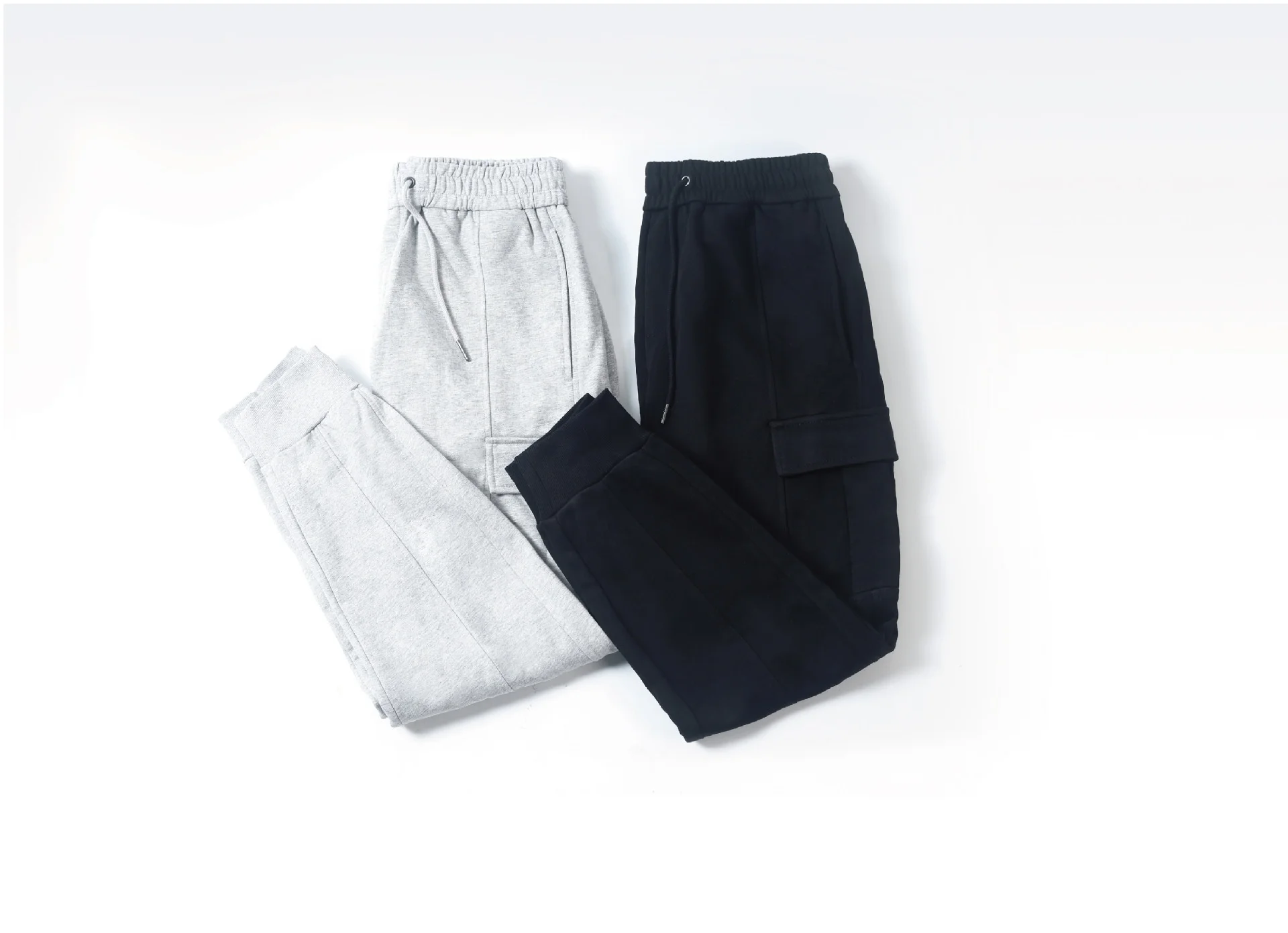 JL-9104 Heavyweight Sweatpants Track Pants Men Streetwear Cargo Pants for Men