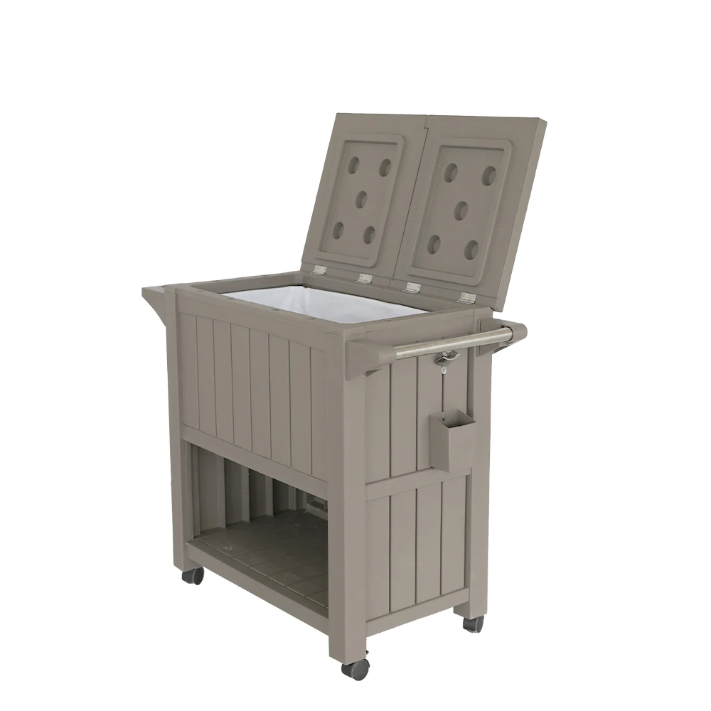 Тележка с ведром для льда, 80 л