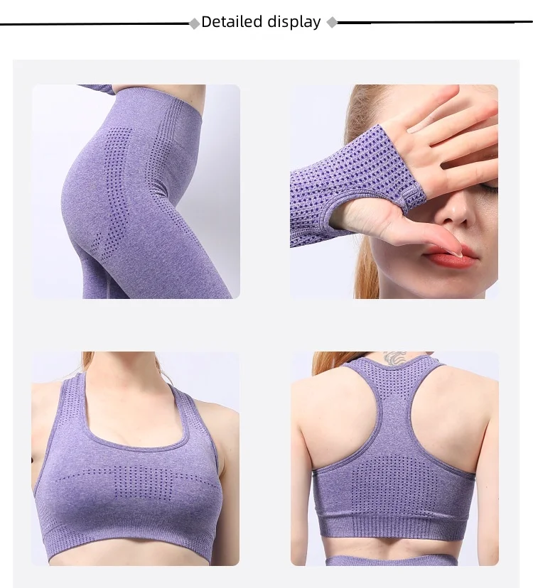 product custom breathable women yoga wear tops lightweight seamless fitness ladies yoga top long sleeved yoga tops for women-59