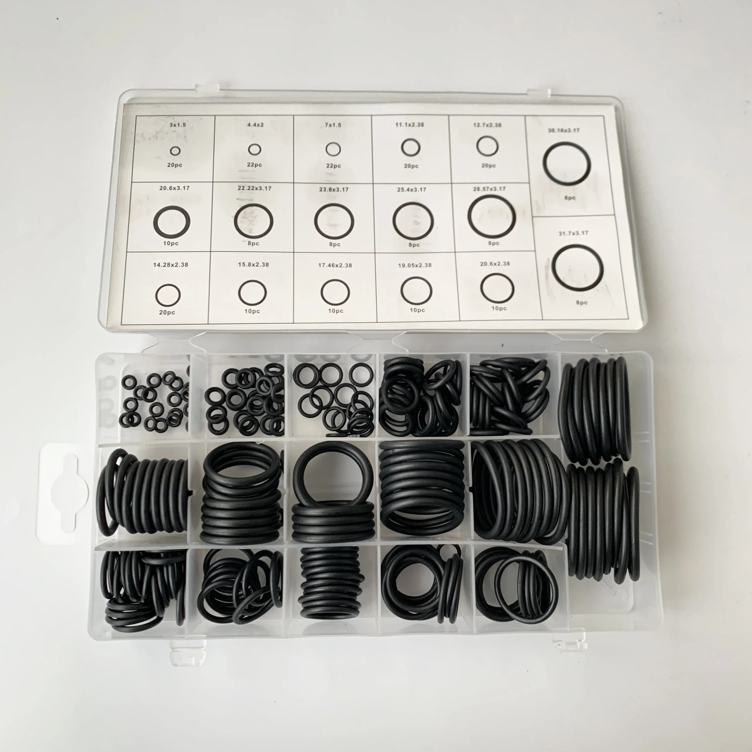 iho.様 order IMPA 813072 Marine Rubber O-Ring Tool - 17 Sizes, 222 Pieces