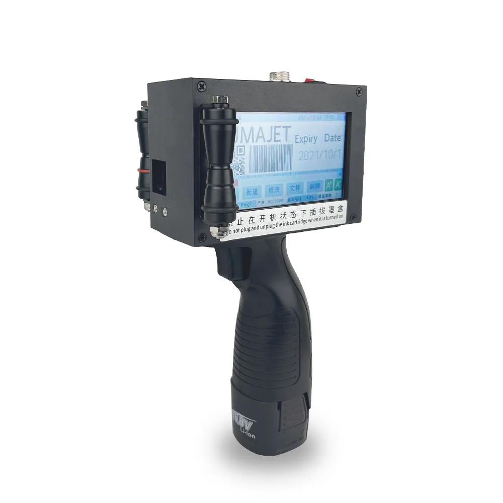Cheap Handheld Inkjet Printer QR Code Packaging Production Date Coding Machine logo Small Automatic Inkjet Printer Printing