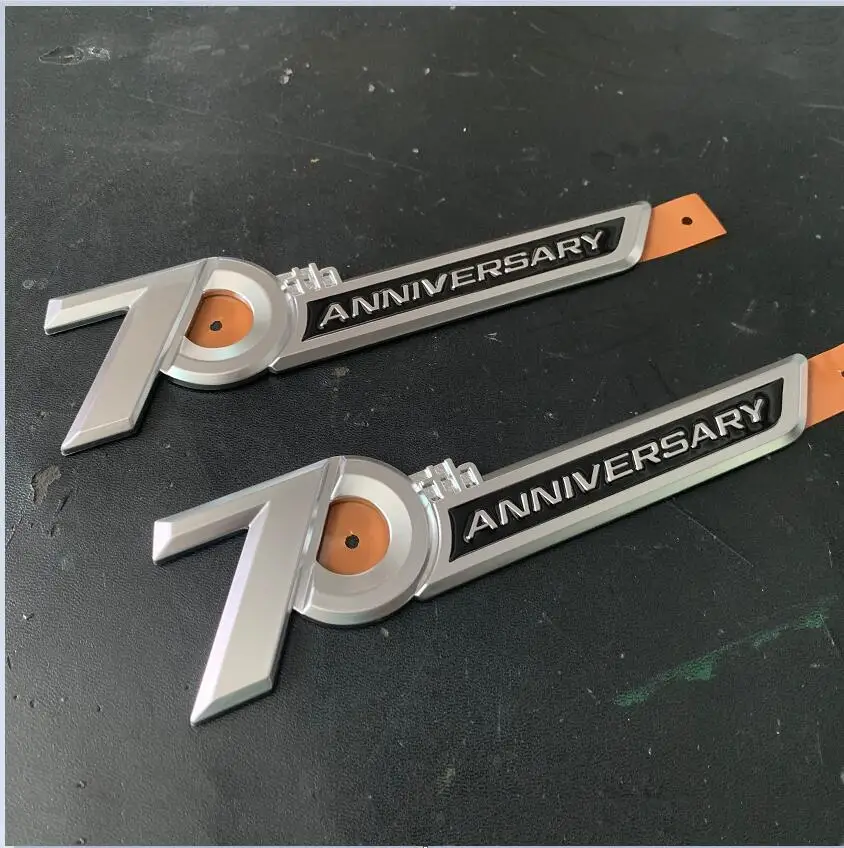 ランドクルーザー200300FJ200LC300アクセサリー用2pcsシルバーサイド