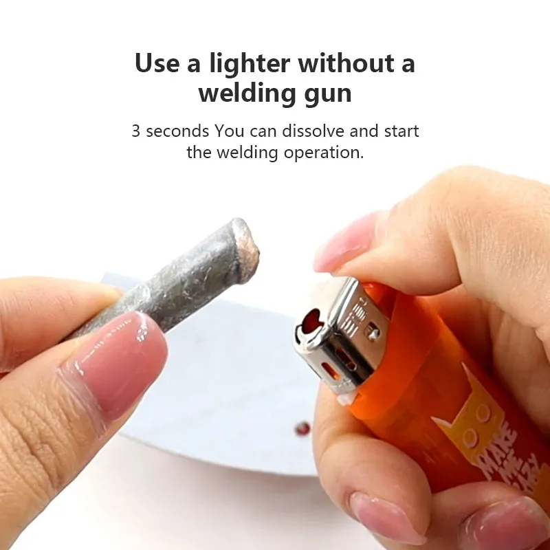 New lighter low temperature welding rod copper iron aluminum stainless steel plastic water pipe welding maintenance welding rod