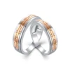 Or rose blanc 18 carats