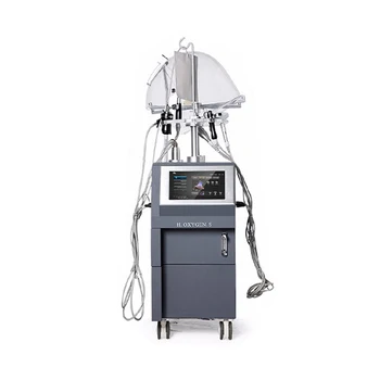 Oxygen Therapy Facial Machine Oxygen Jet Skin Peel+RF+Ultrasound beauty salon equipment