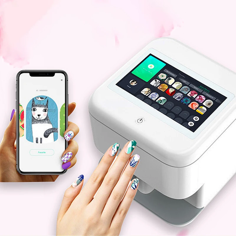 2022 портативный 3D ногтей эффективная цифровая автоматическая машина для рисования