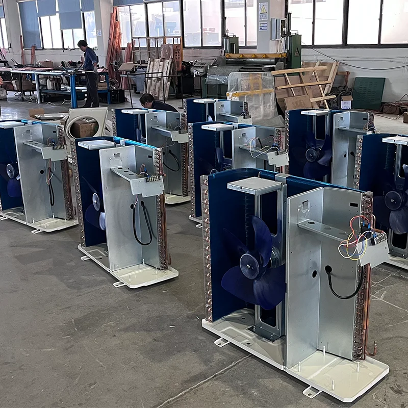 Wall-Mounted Outdoor Condensing Unit Box Type with Copeland Compressor Freezer Walk-In Air Refrigeration Cold Storage Room Motor