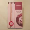 Rose rouge avec boîte cadeau