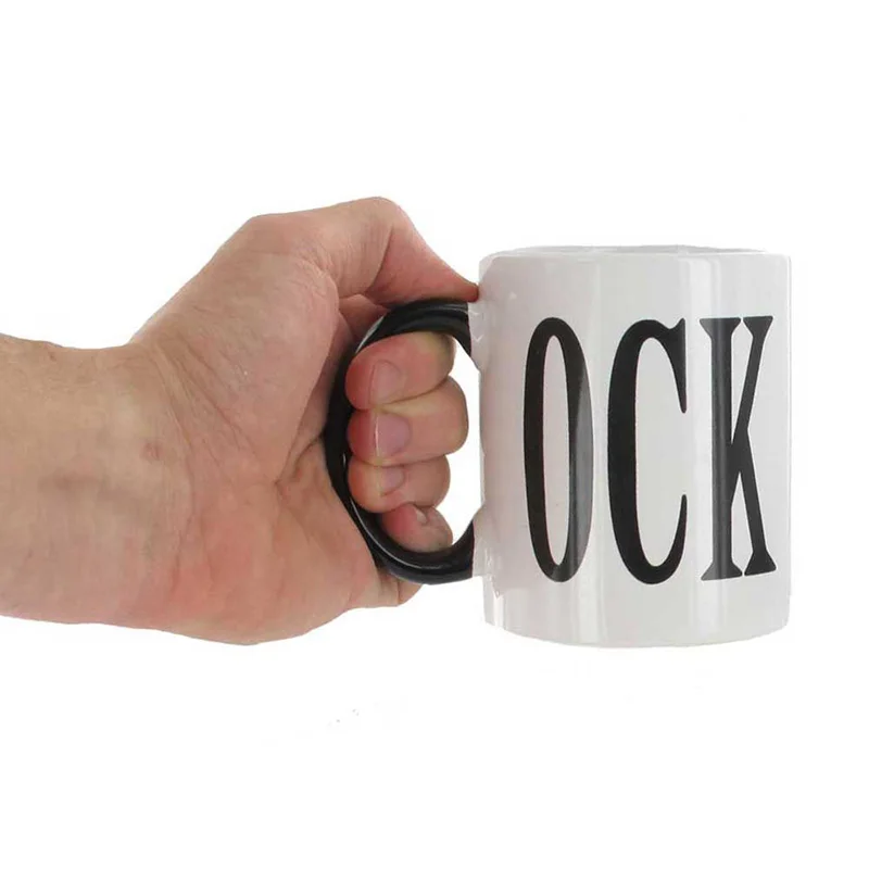 Creative Cheeky Ceramic OCK UNT Milk Coffee Mug