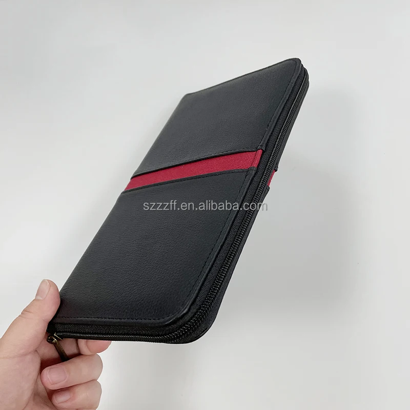 Premium Leather Golf Wallet Golf Accessories Tee Holder Case Gift For