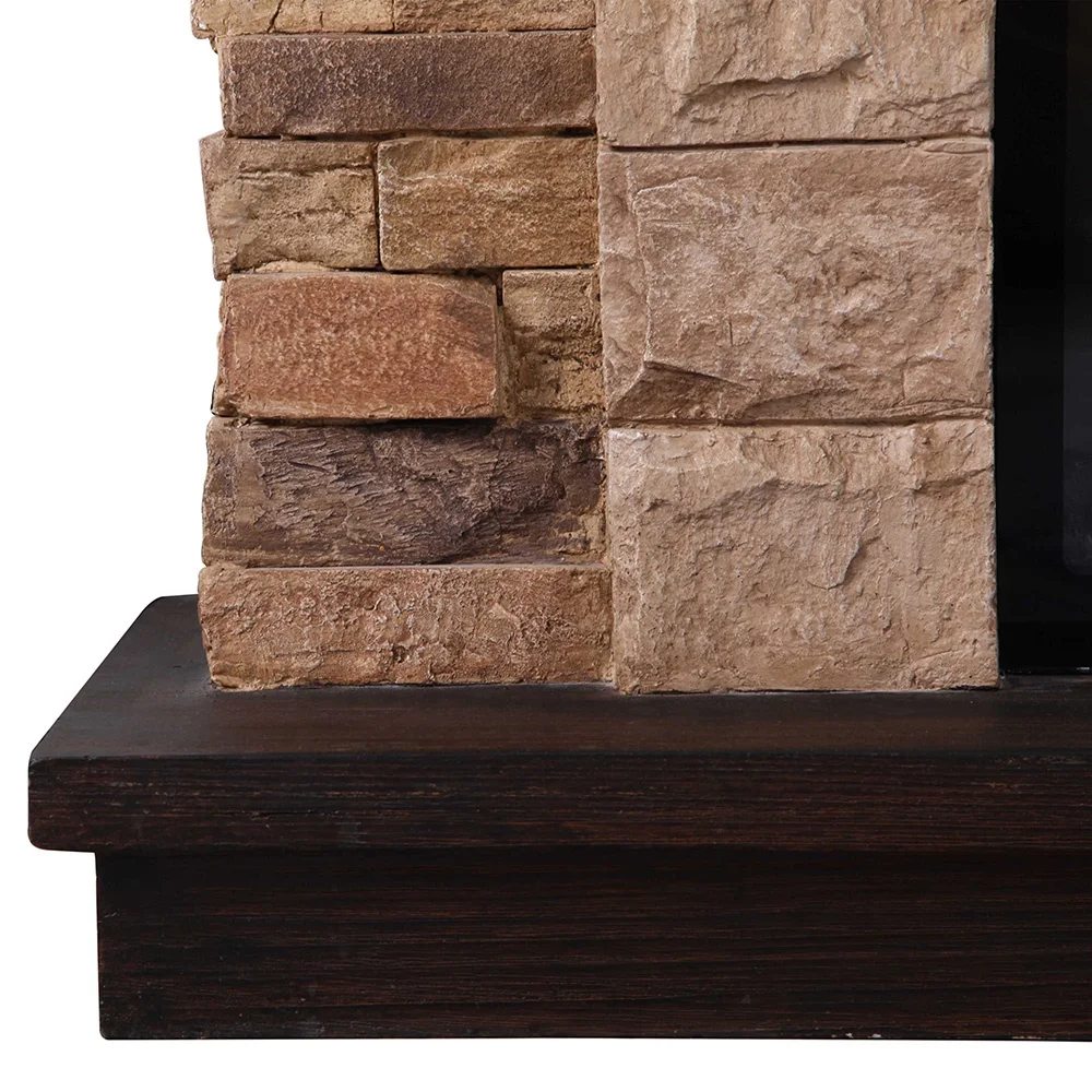 Electric Fireplace, 1500W, MGO - detail 8
