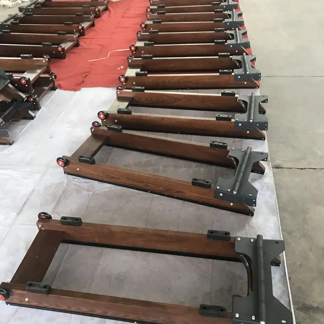 YG-R003 гребной тренажер складной Водонепроницаемость древесина упражнения коммерческий тренажерный зал оборудование для похудения Крытый Бодибилдинг Спорт