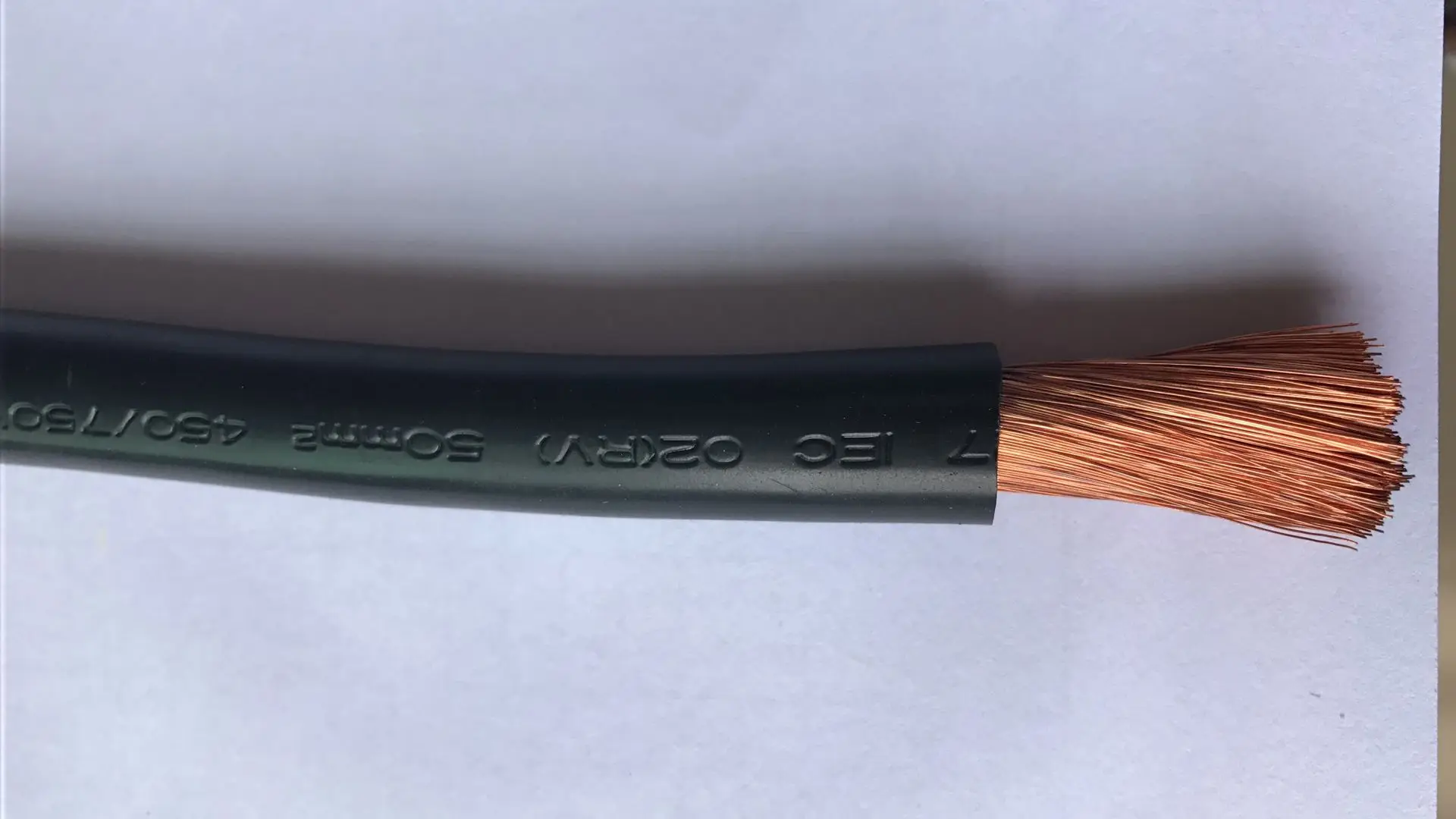 16mm2welding Machine Cables Welding Handle Cables Black Welding Cables