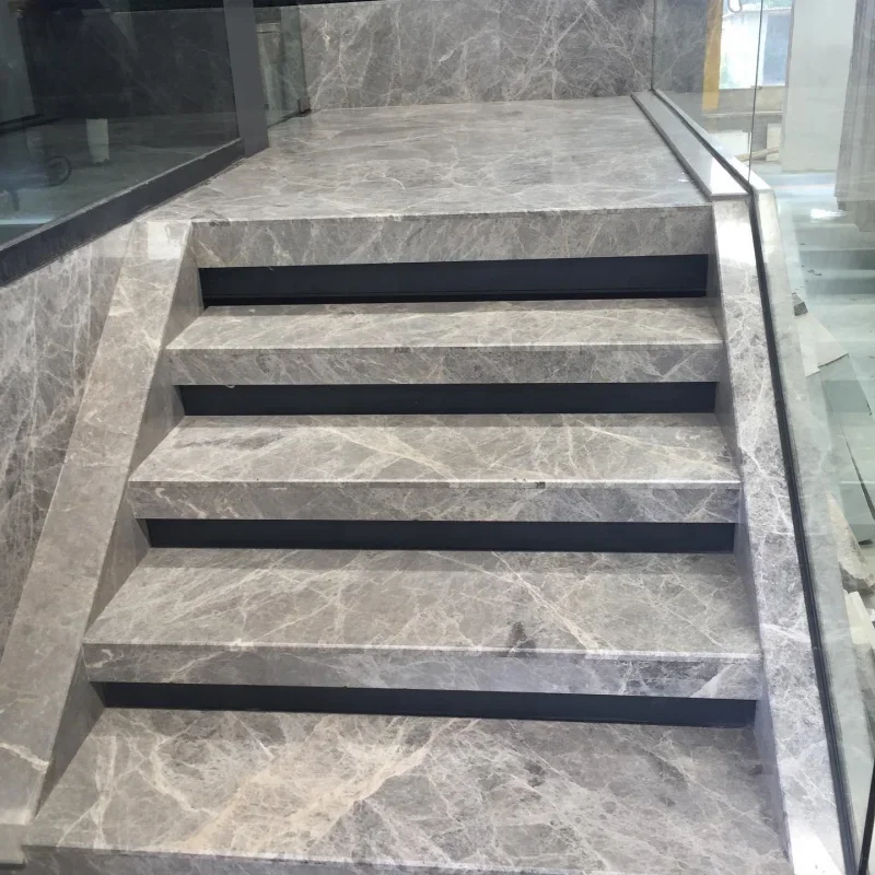 product chinese super white vein grey marble stone tile for villa house interior flooring stairs tiles marble slab flooring-3