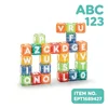 EPT1689427 40 pezzi di cubi magnetici con lettere e numeri