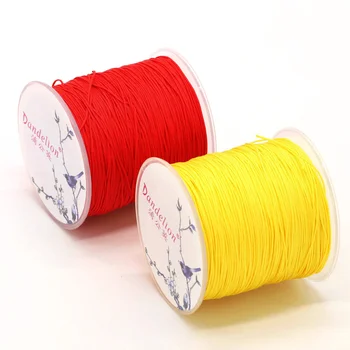Dandelion D-SNC 0.5mm 71# Jewelry Cord Nylon Cord Jewelry Accessories Bracelet and Necklace Material 50 Colors