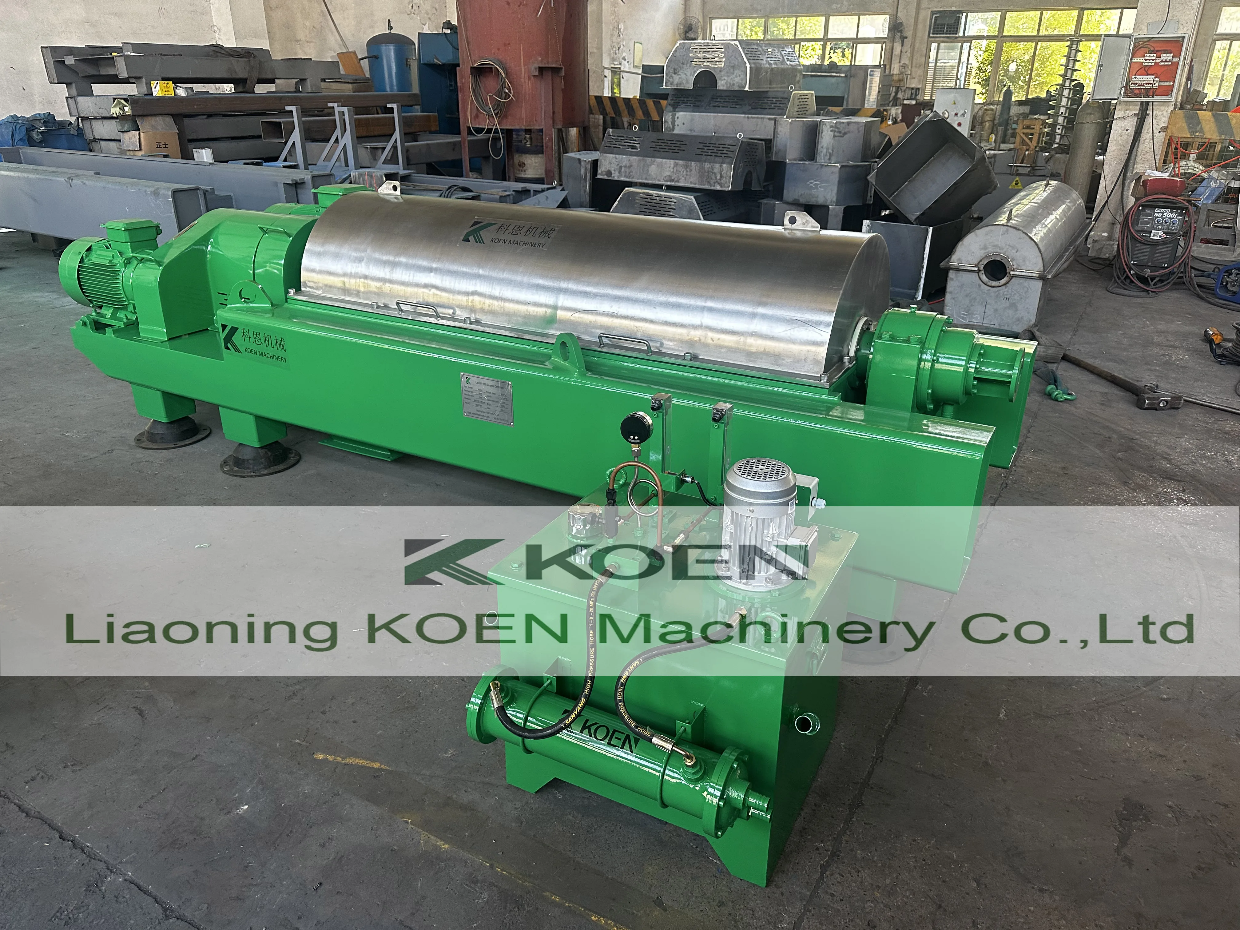 Tricanter Centrifuge / Horizontal Decanter Centrifuge for Water Solid Oil Separation