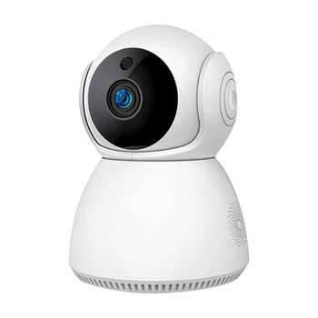 V380 Mini Dome Indoor Wireless Baby Monitor Night Vision Two-Way Audio Multiple Data Cloud SD Card Memory Card Camera