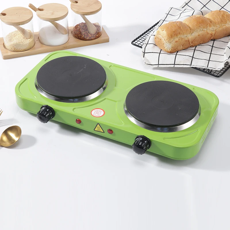 Countertop Multifunction Adjustable Portable Hot Plate Electric Double Cooking Stove