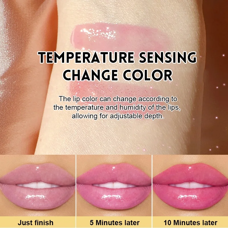 No Logo Lipgloss Private Label Color Changing Brillo De Labios Lip Gloss Lip Oil Custom Lip Plumping Oil Gloss