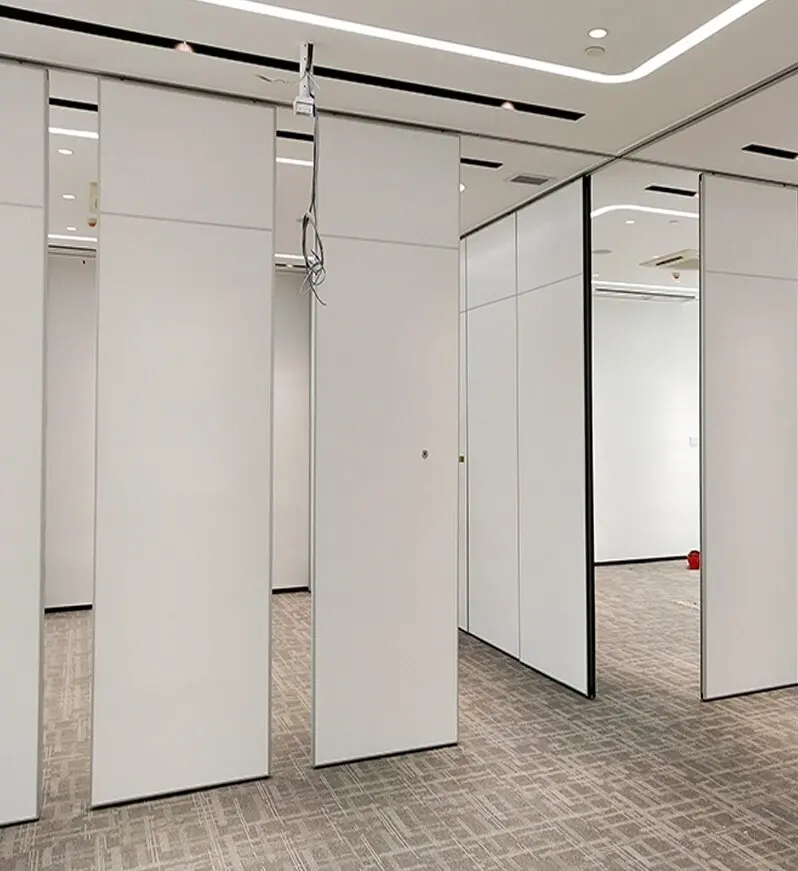 Acoustic Operable Partition Wall for Space Separation Sliding Wall for Restaurants Schools Hospitals Movable Partition